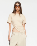 In Transit Tee Almond