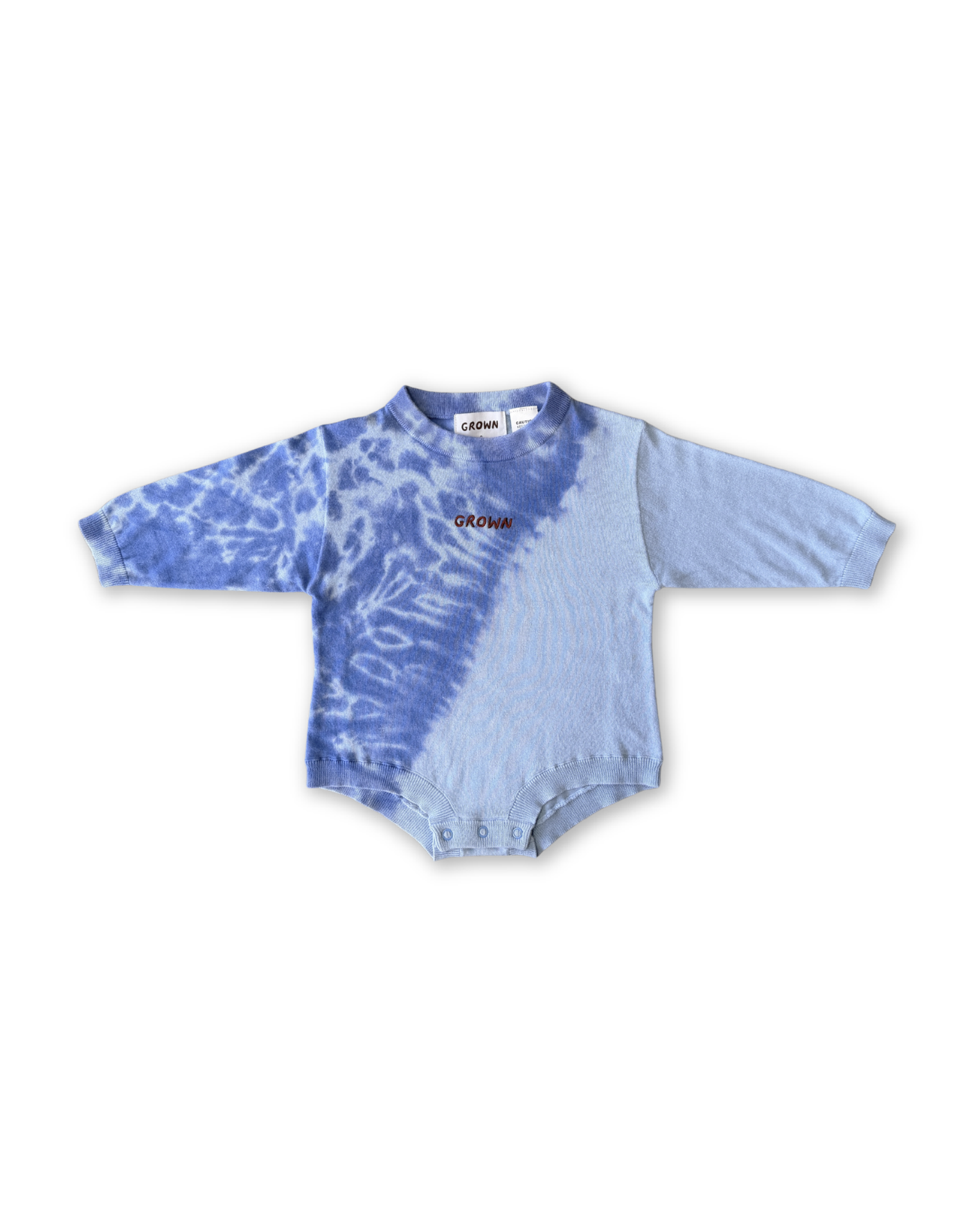 Organic Tie Dye Knit Romper
