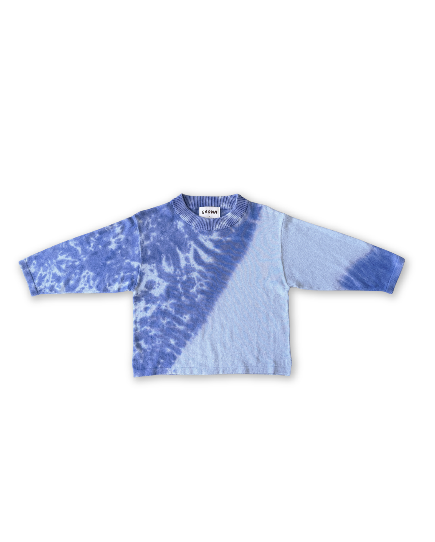 Organic Knitted Tie Dye LS Top