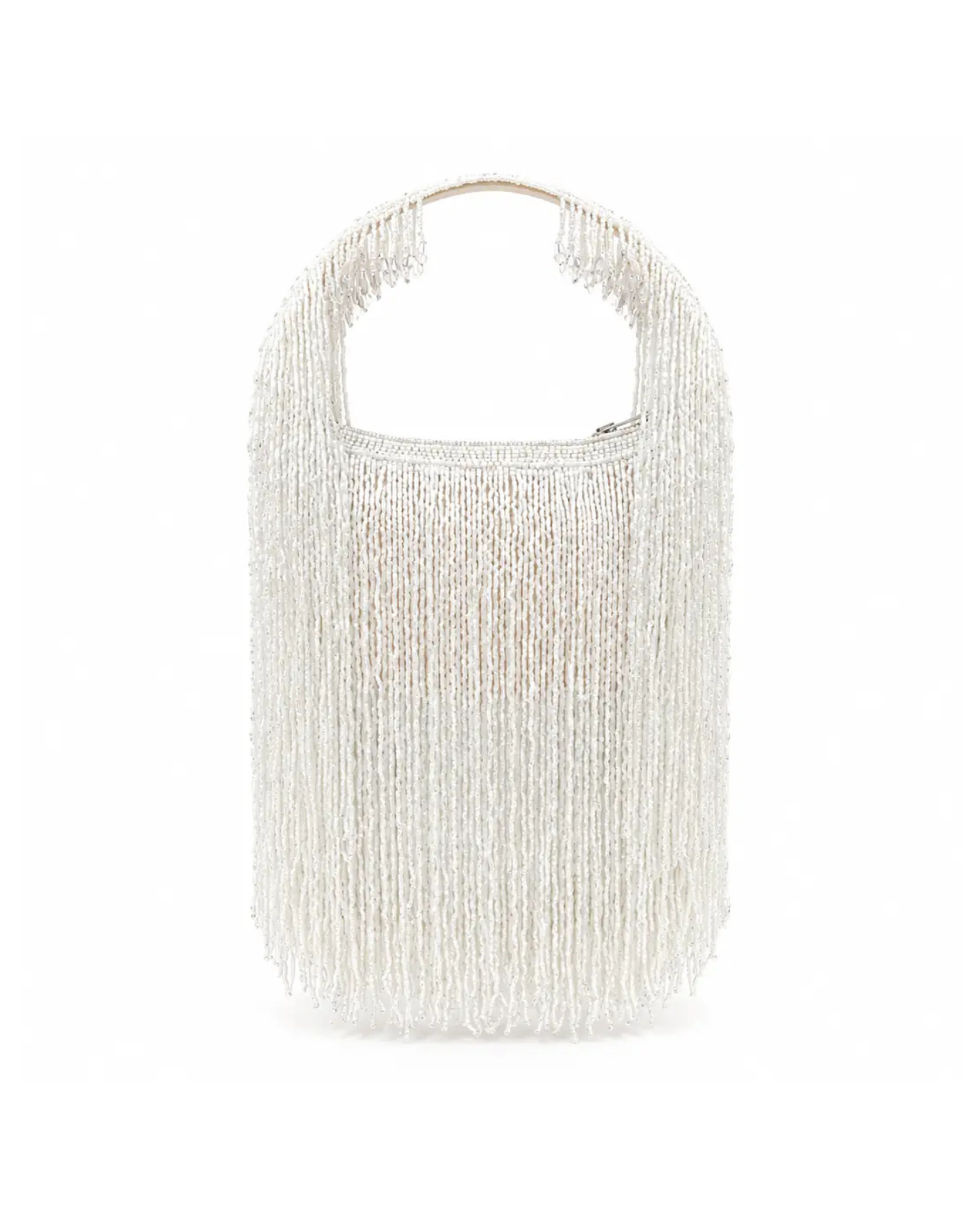 The Dolly Tassle Bag White