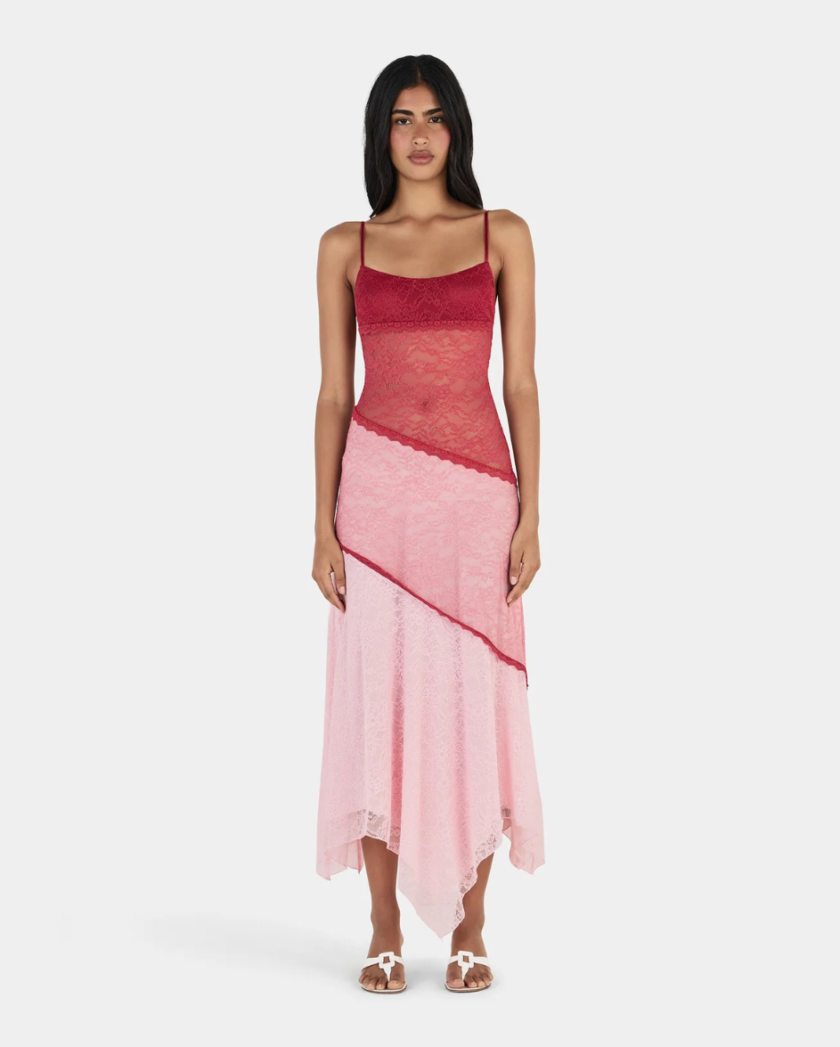 Alida Midi Dress Ballet Splice