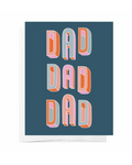 Dad Dad Dad Card