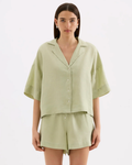 Lounge Linen Shirt Dew