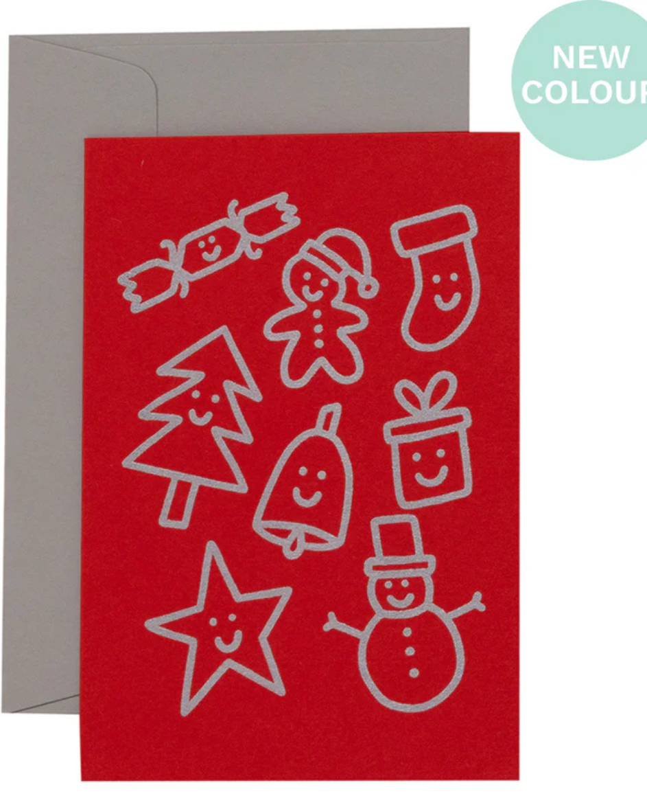 Smiley Christmas Things Card