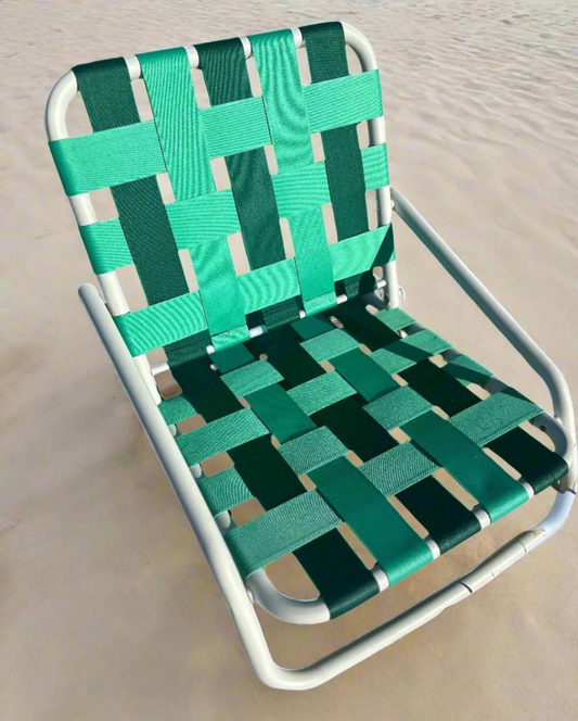 Recline Beach Chair Green