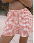 Ava Short Starburst Gingham