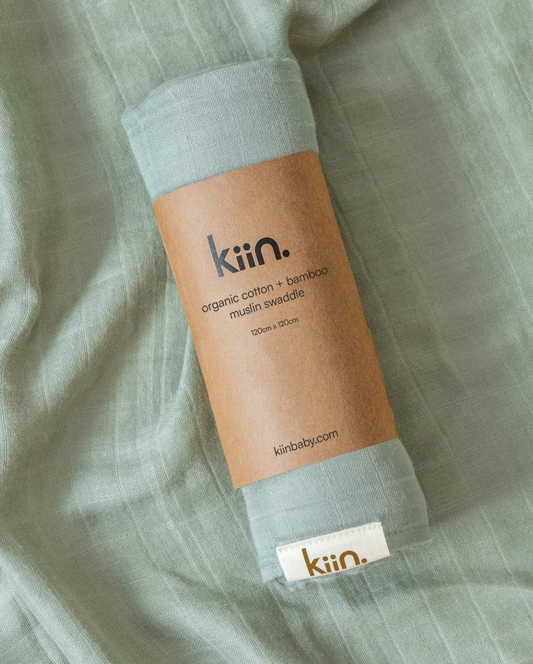 Organic Swaddle Sage