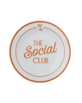 Social Club Ceramic Plate