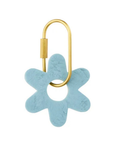 Kip Resin Flower Keyring Sky