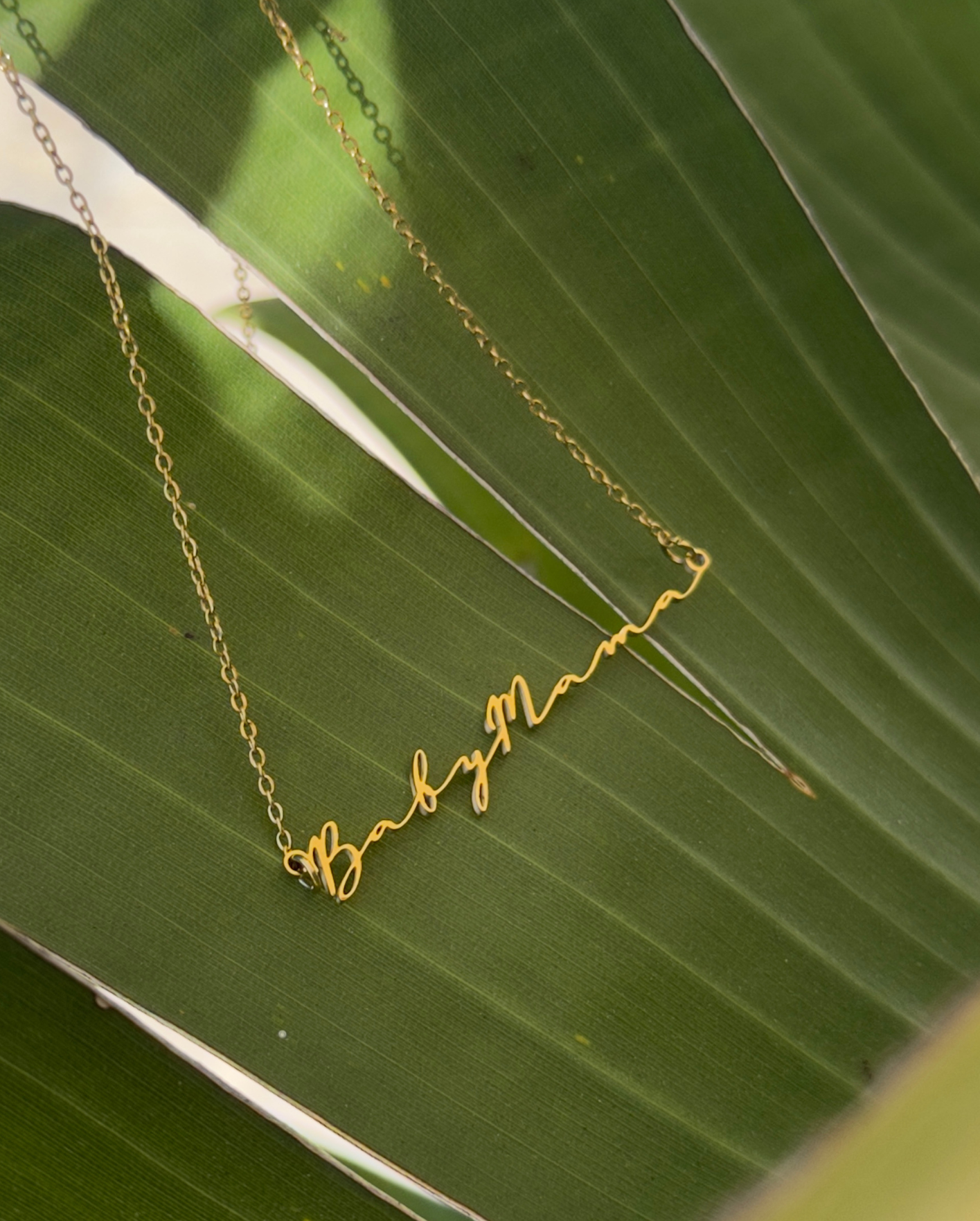 Baby Mama Gold Necklace