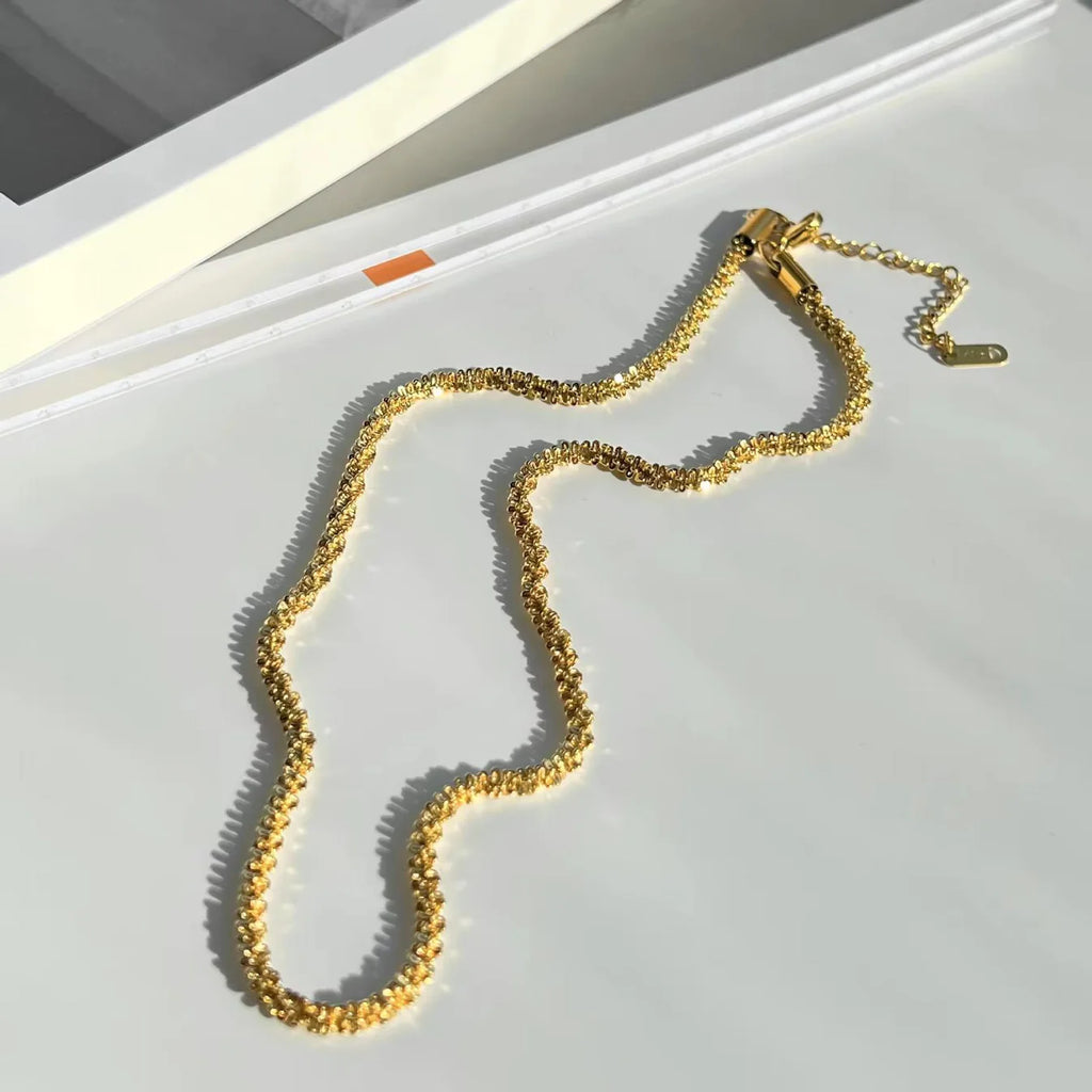 Confetti Chain Gold