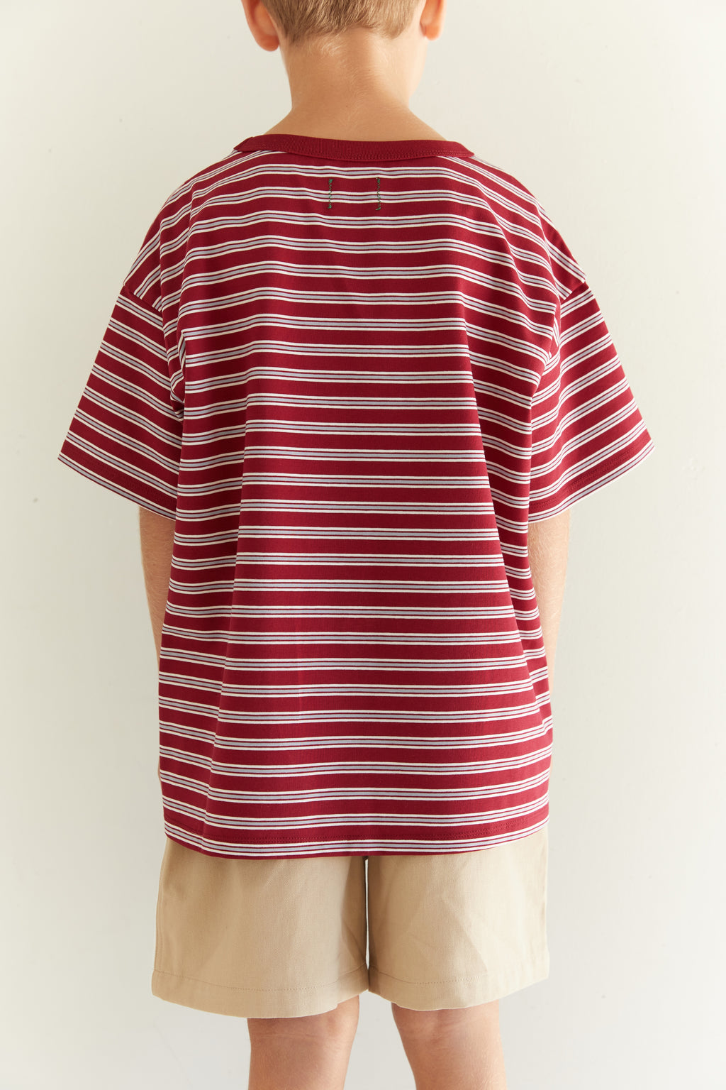 Zion Tee Cherry Stripe