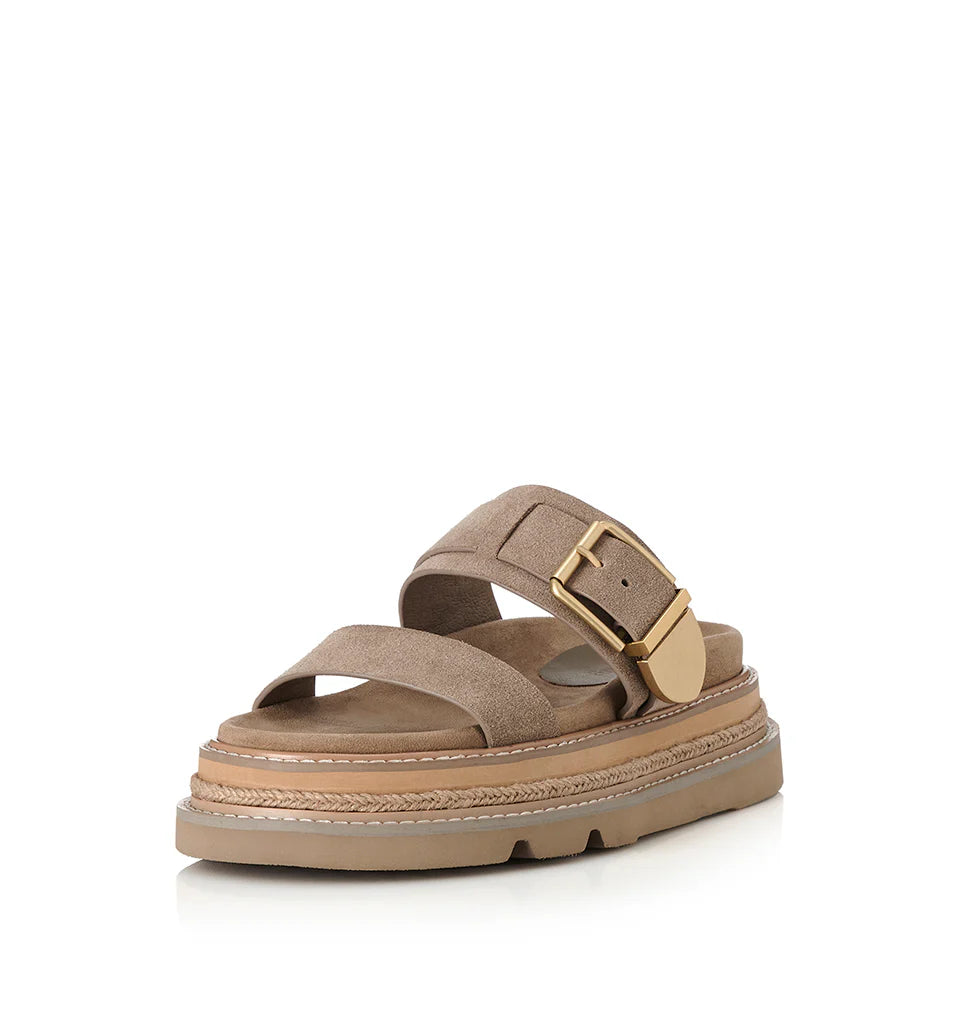 Velda Natural Suede Sandal