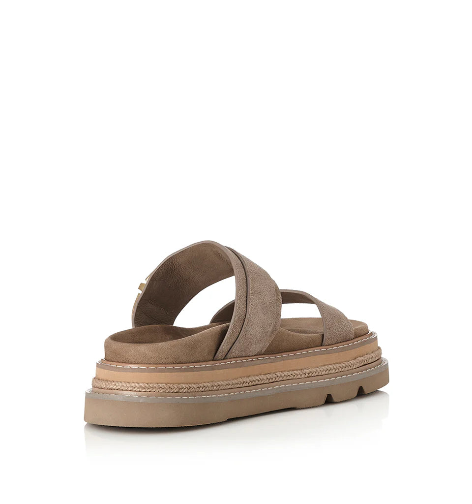 Velda Natural Suede Sandal