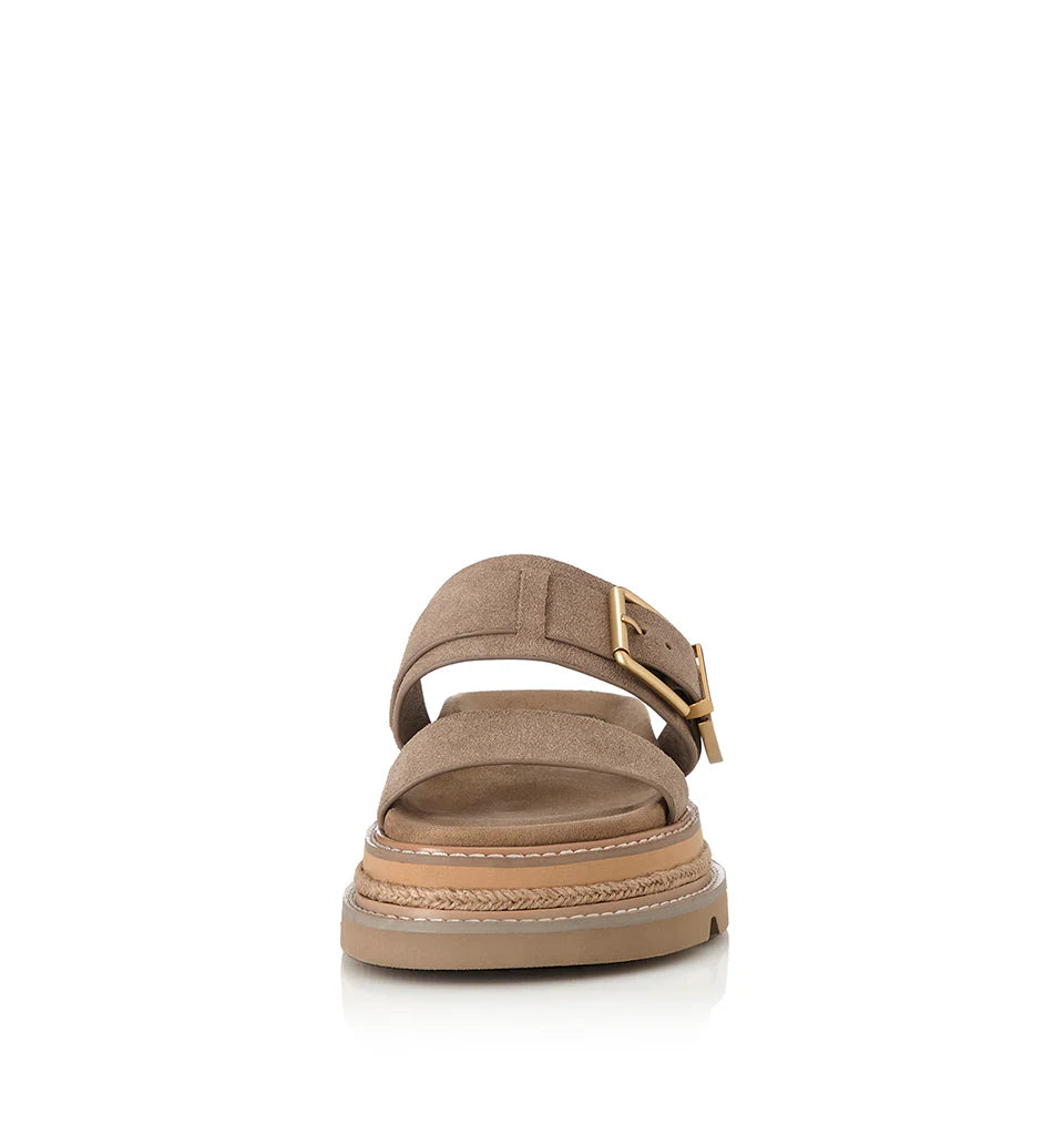 Velda Natural Suede Sandal