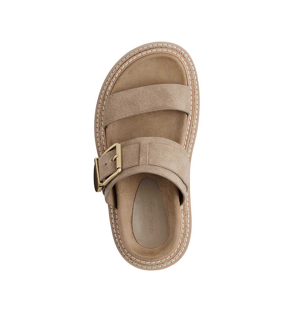 Velda Natural Suede Sandal