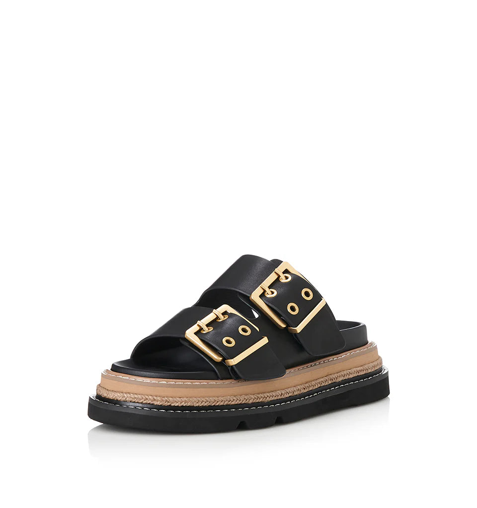 Velora Black Leather
