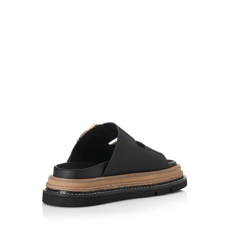 Velora Black Leather