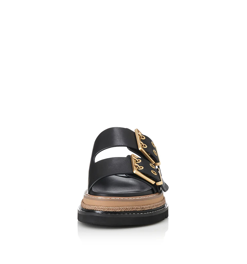 Velora Black Leather