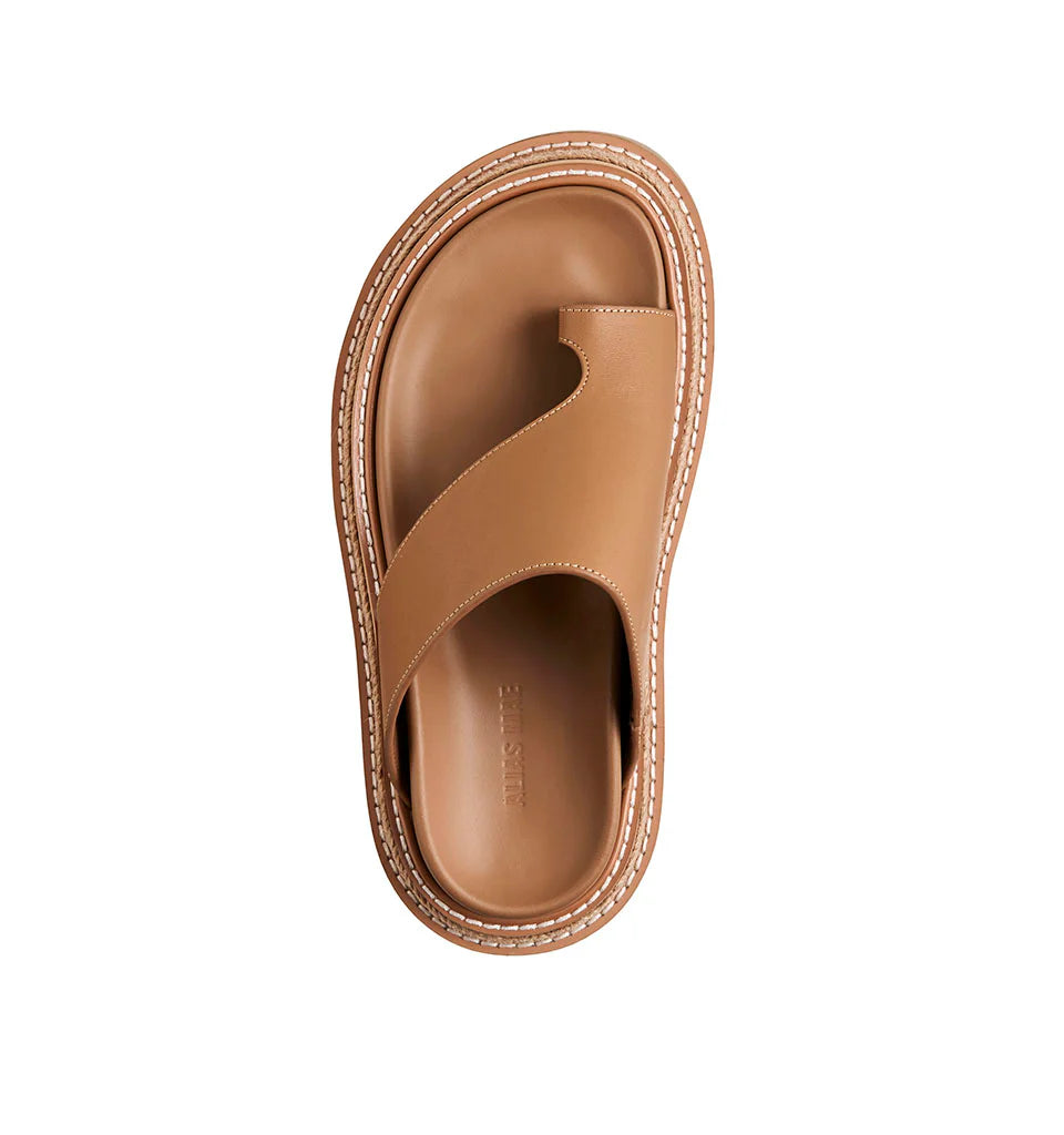 Venetia Camel Leather Sandal