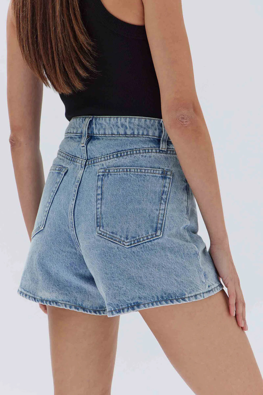 Vintage Denim Short Light