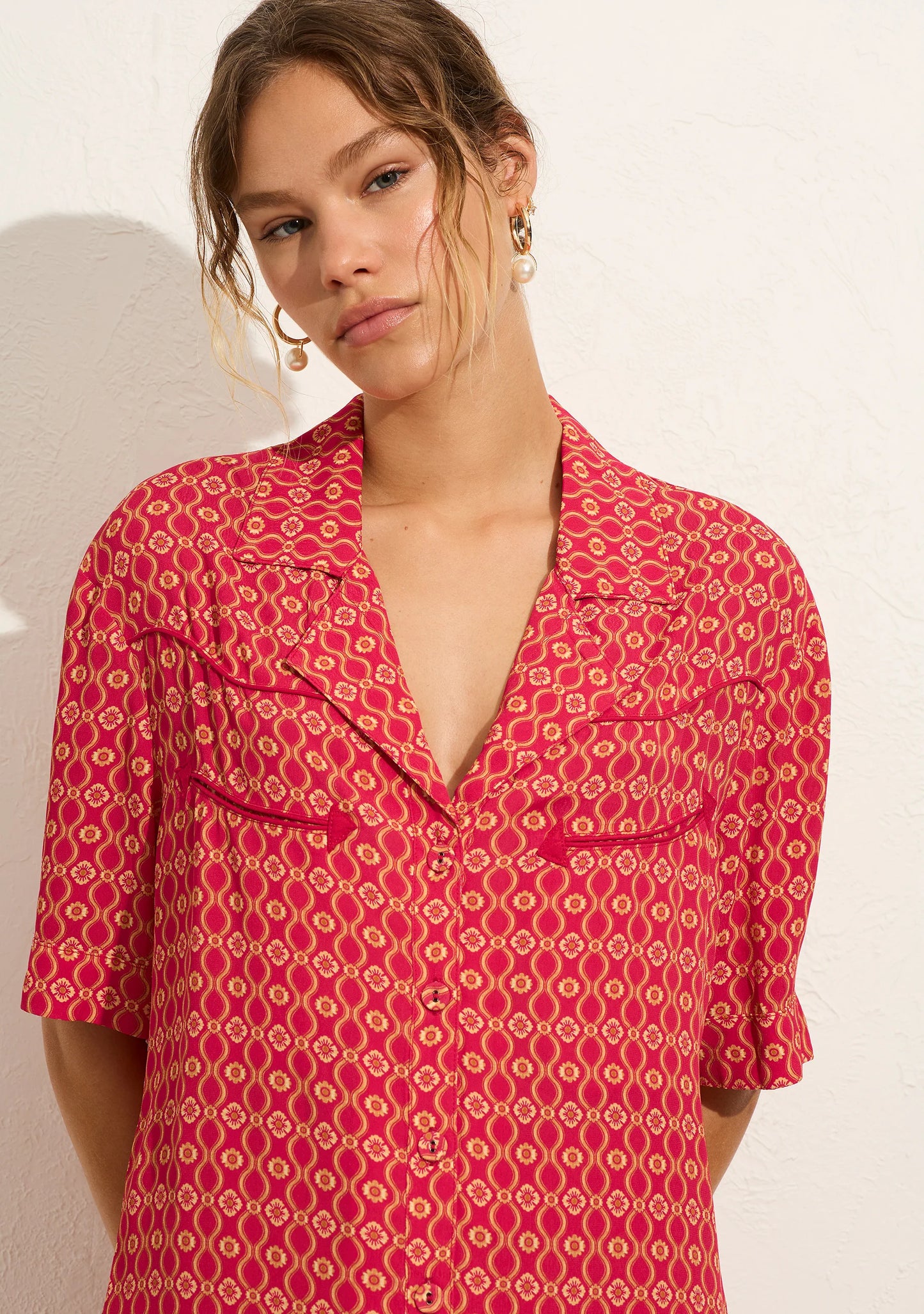 Charleston Shirt Ruby