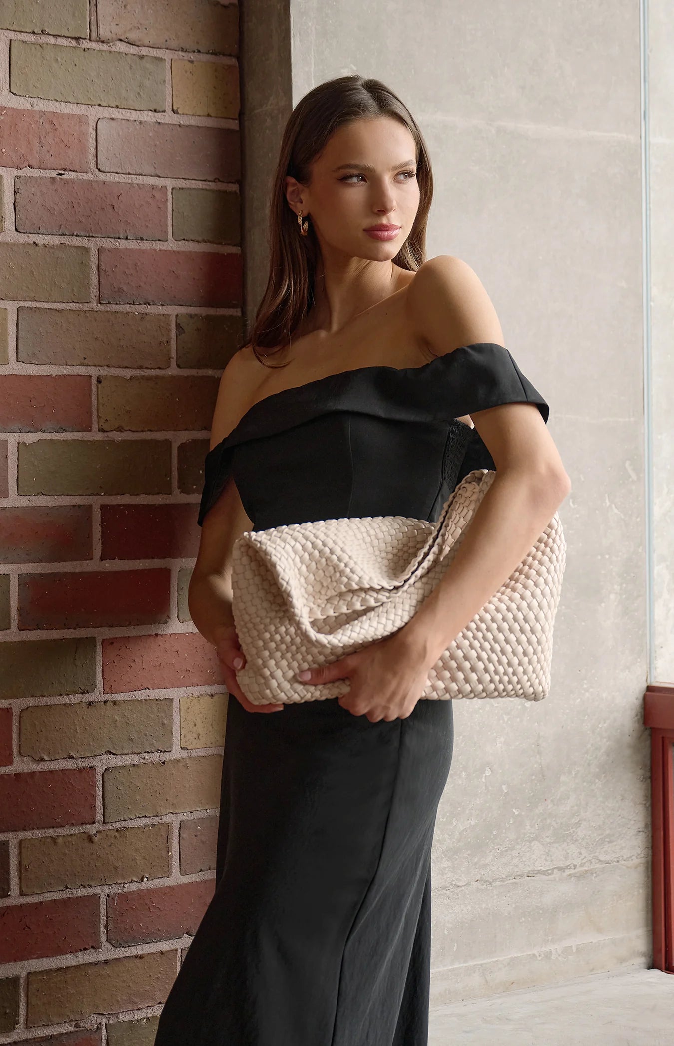 Andrea Shoulder Bag Ivory