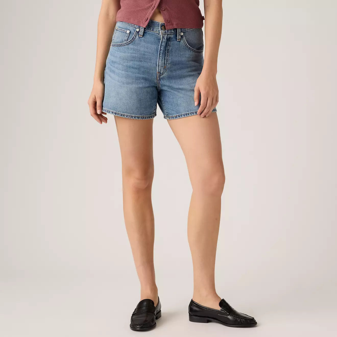 Cinch Mid-Thigh Shorts - Lift Up