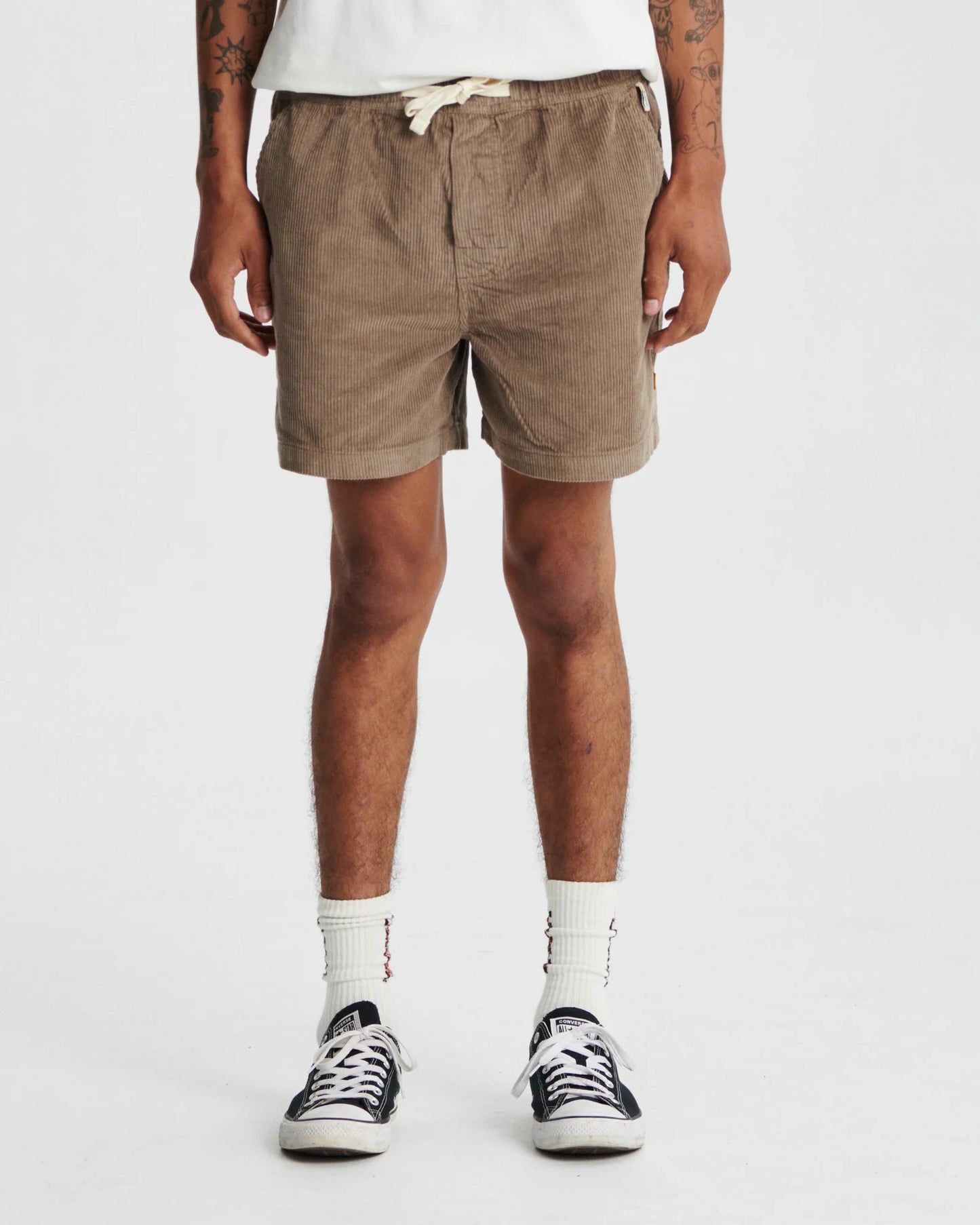 Fever Cord Short Taupe