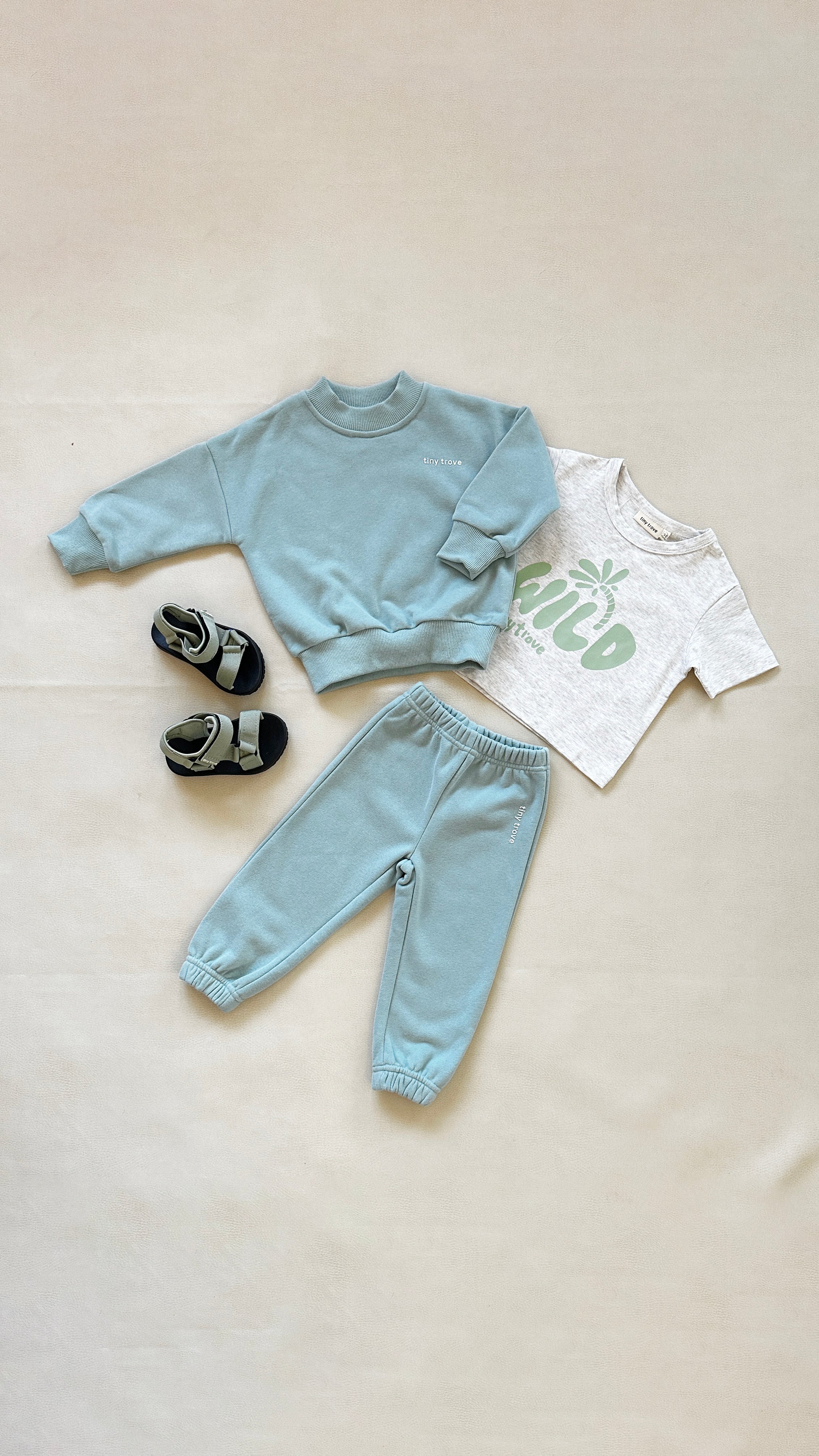 Woodie Logo Tracksuit Seafoam