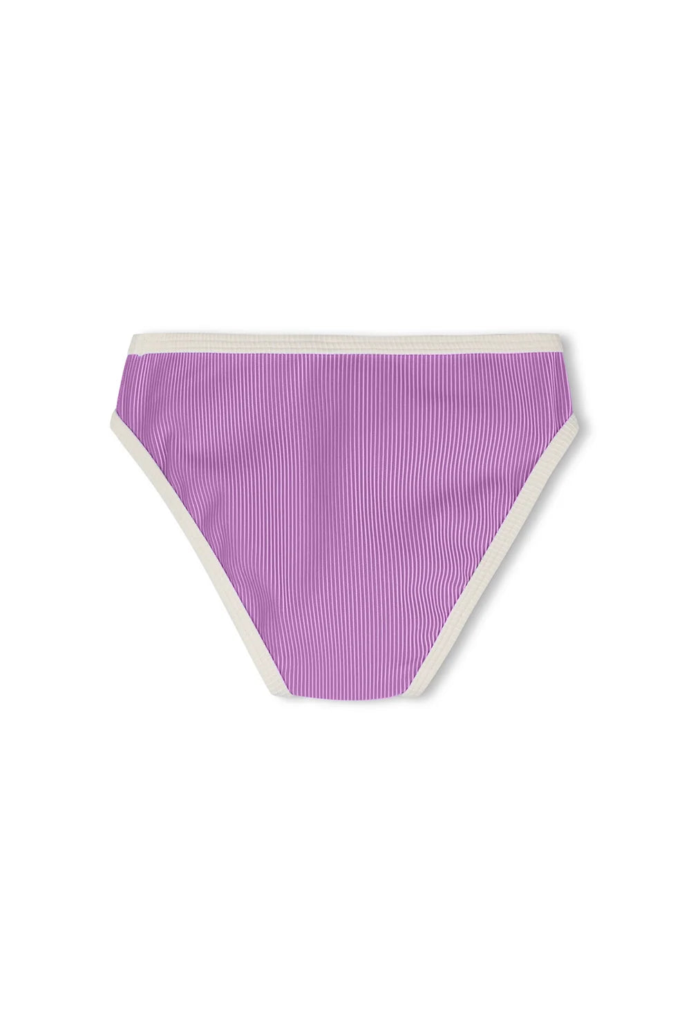 Mini Stripe Bikini Bottom - Lilac