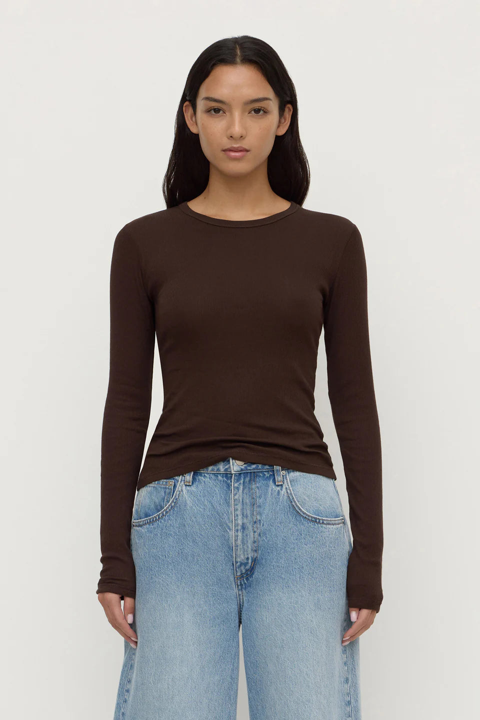 Zali LS Tee Ganache