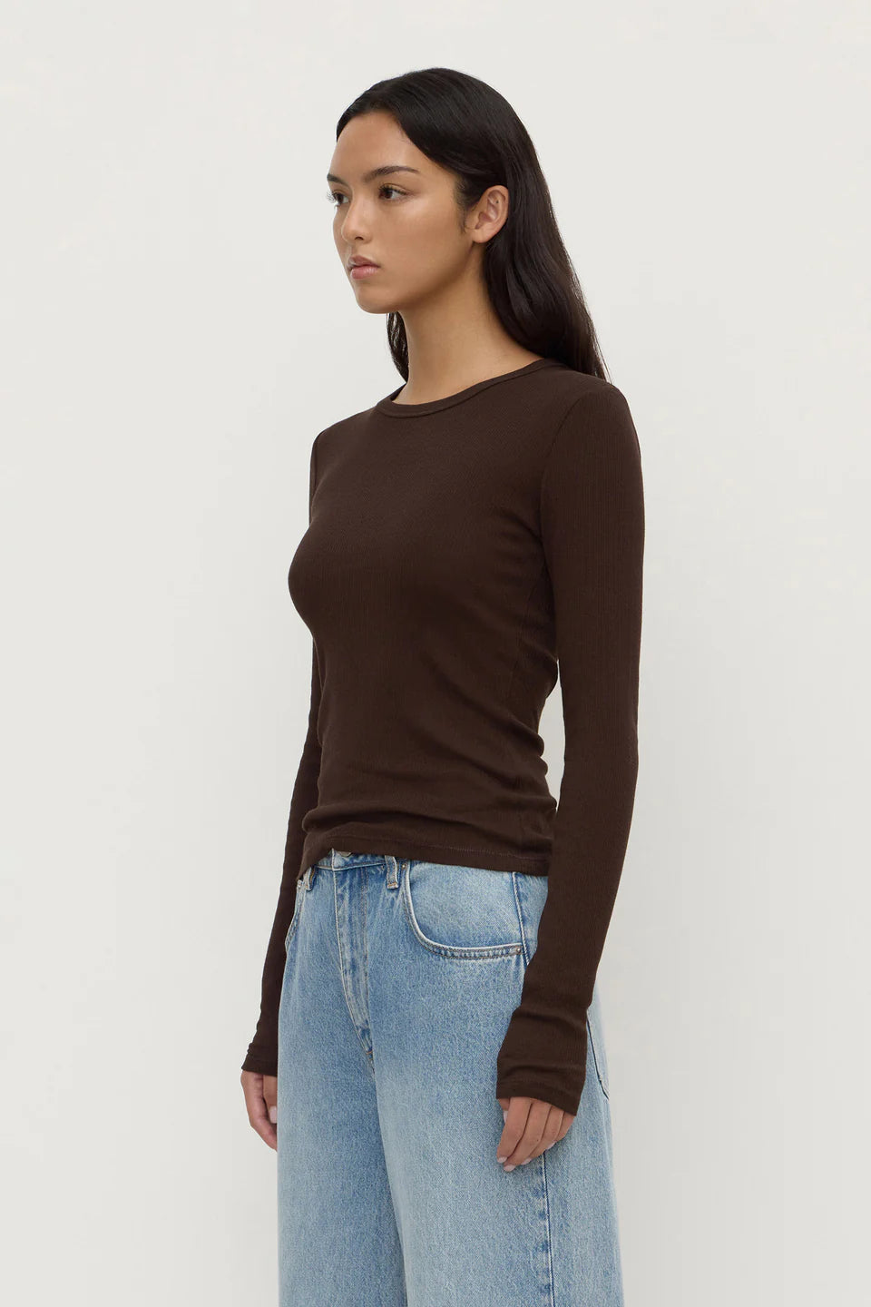Zali LS Tee Ganache