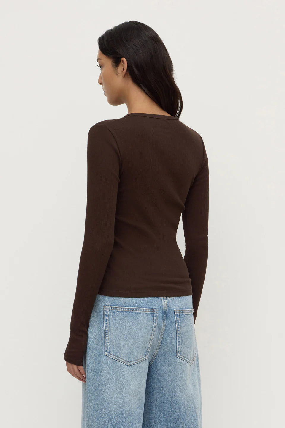 Zali LS Tee Ganache