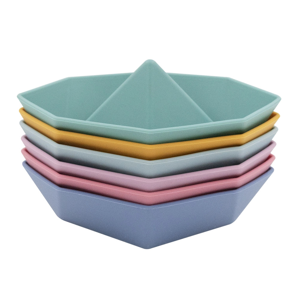 Silicone Origami Bath Boats