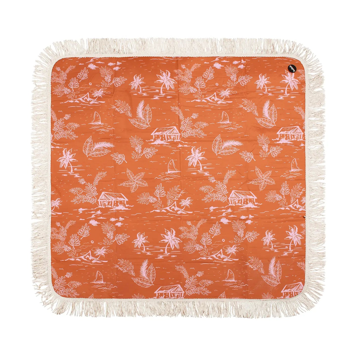 Fringed Picnic Rug Coastal Haven