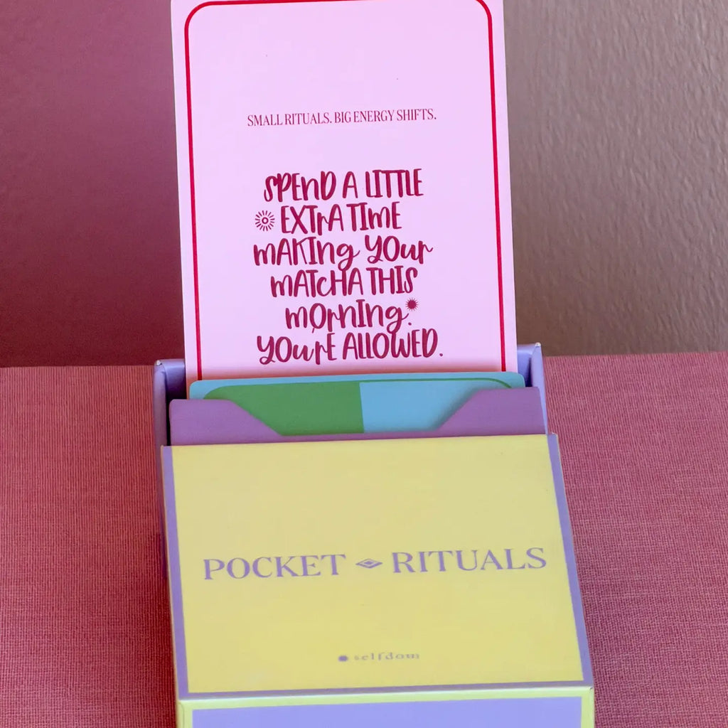 Pocket Rituals - Self Care Cards