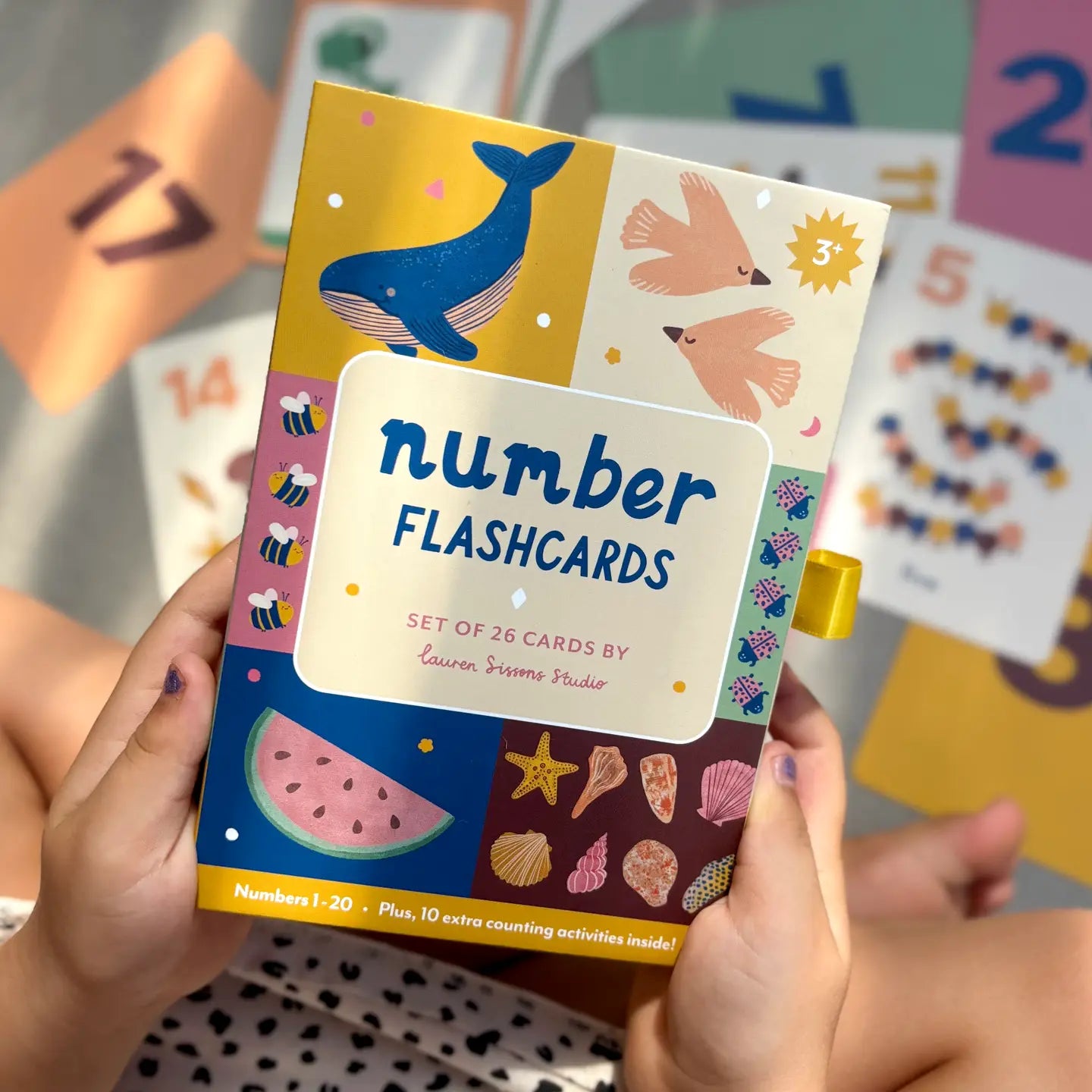 Illustrated Number Flash Cards