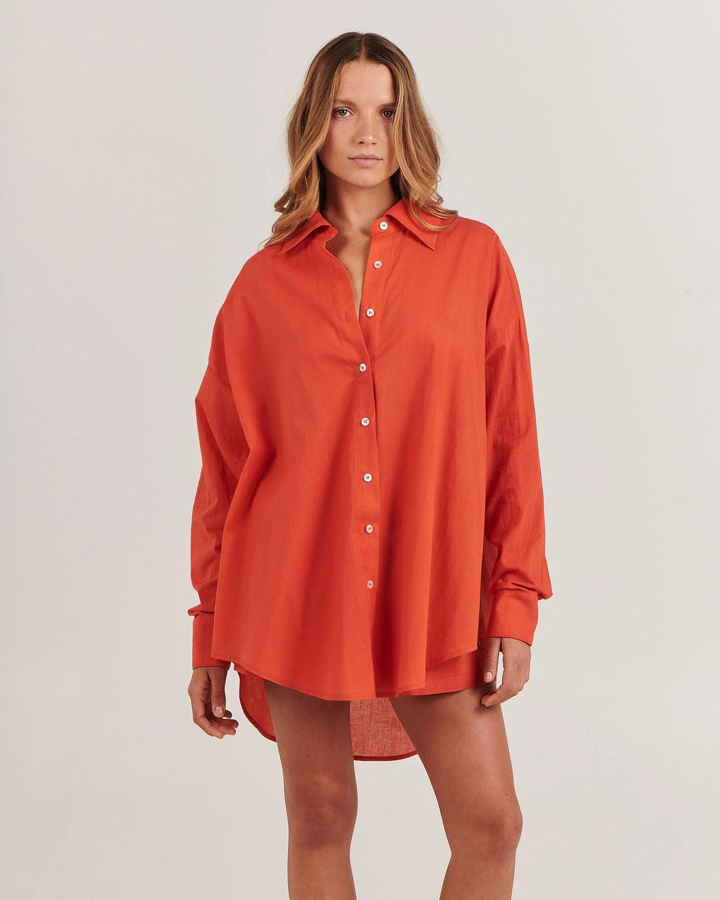 Maple Shirt Red Poppy