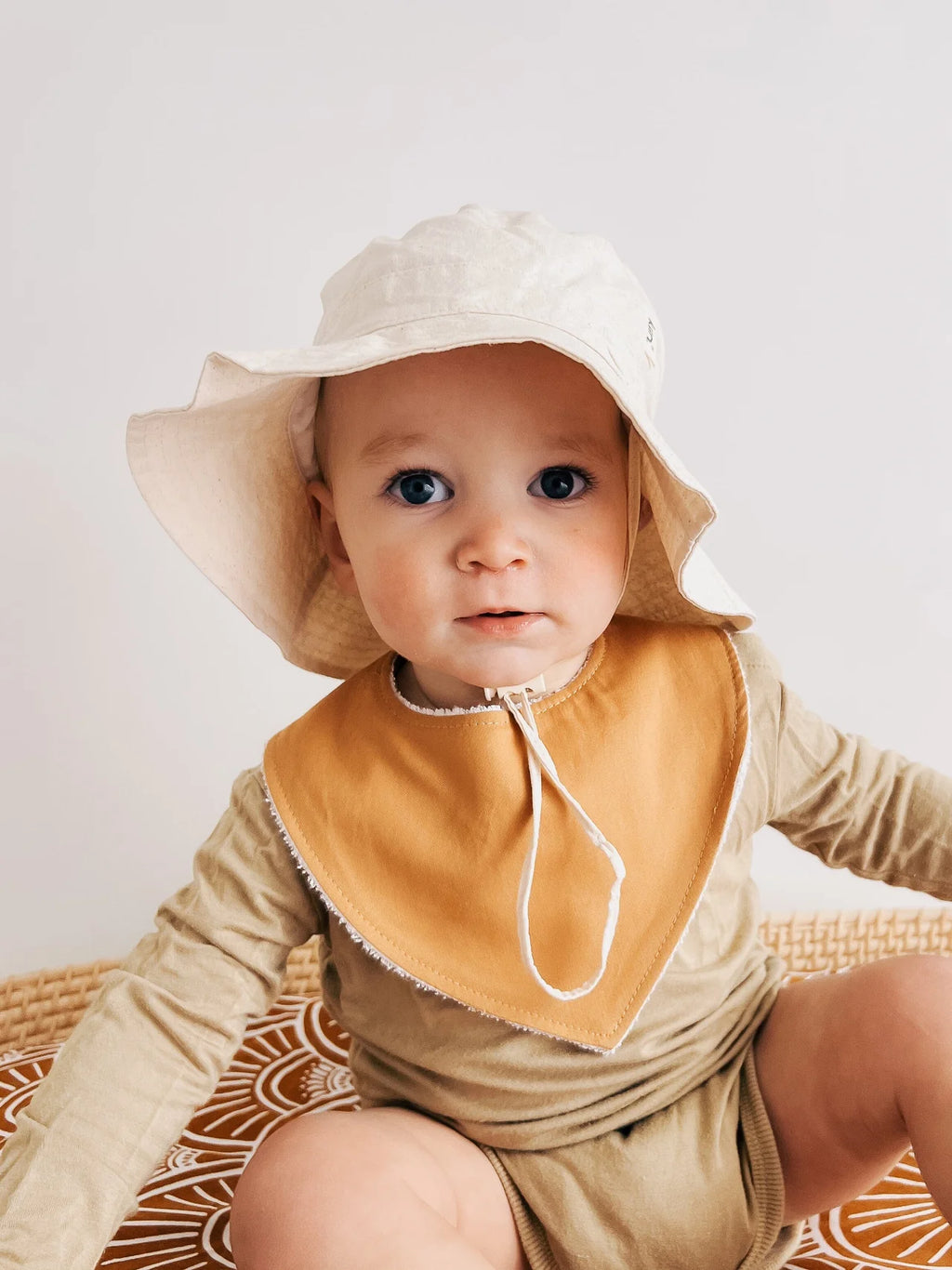 Cotton Sun Hat Oat