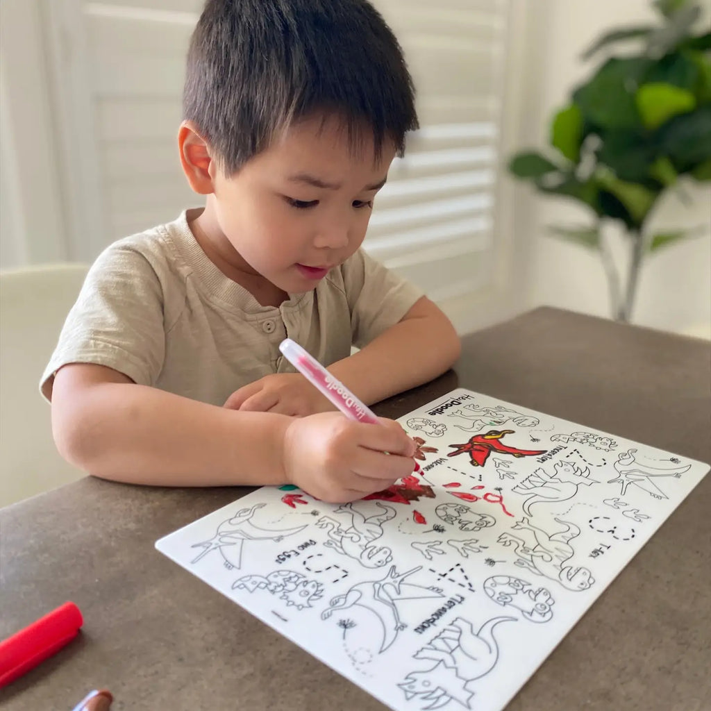 Dinoroar Mini Colouring & Doodle Mat