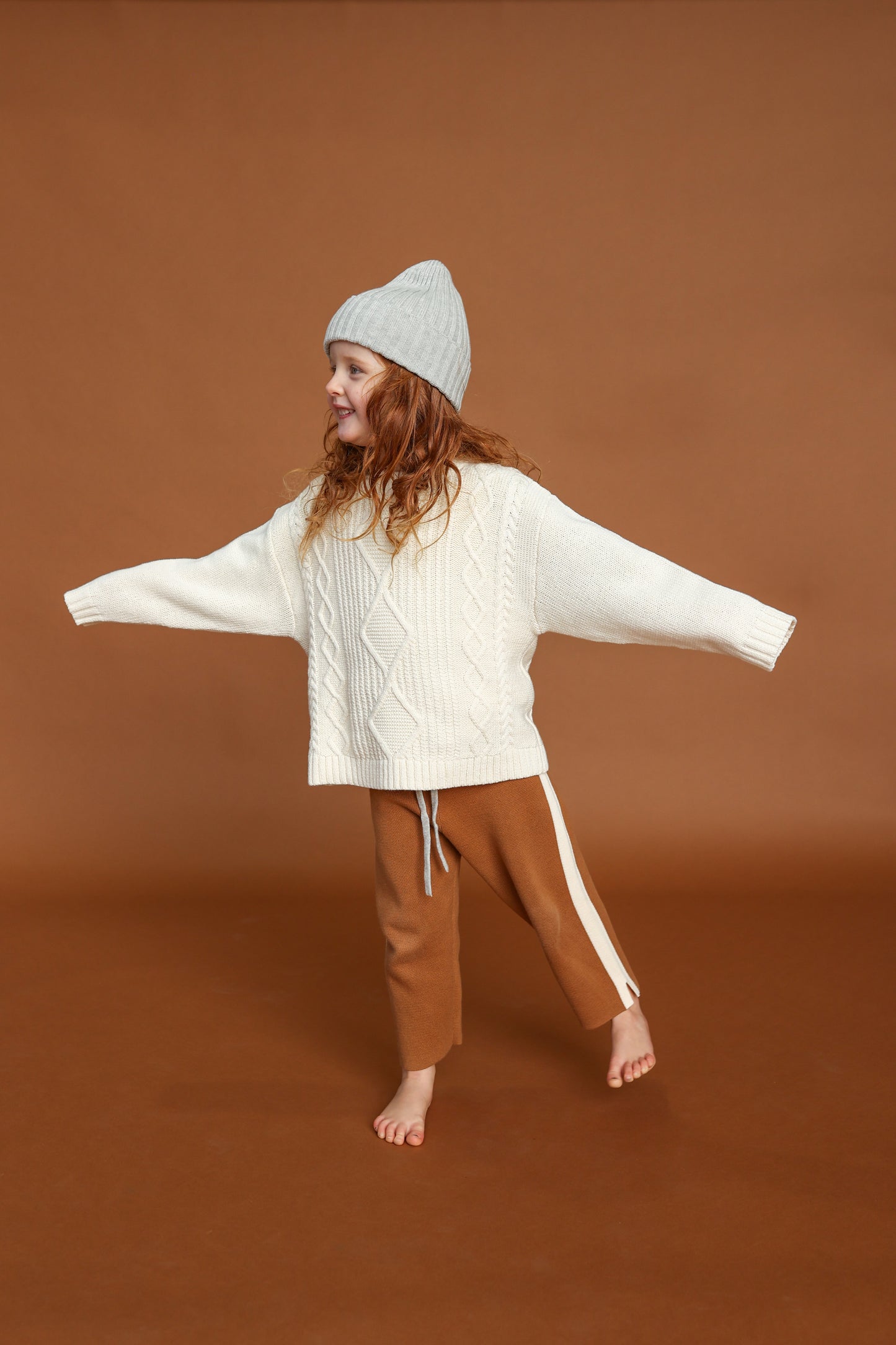 Chunky Cable Knit Milk