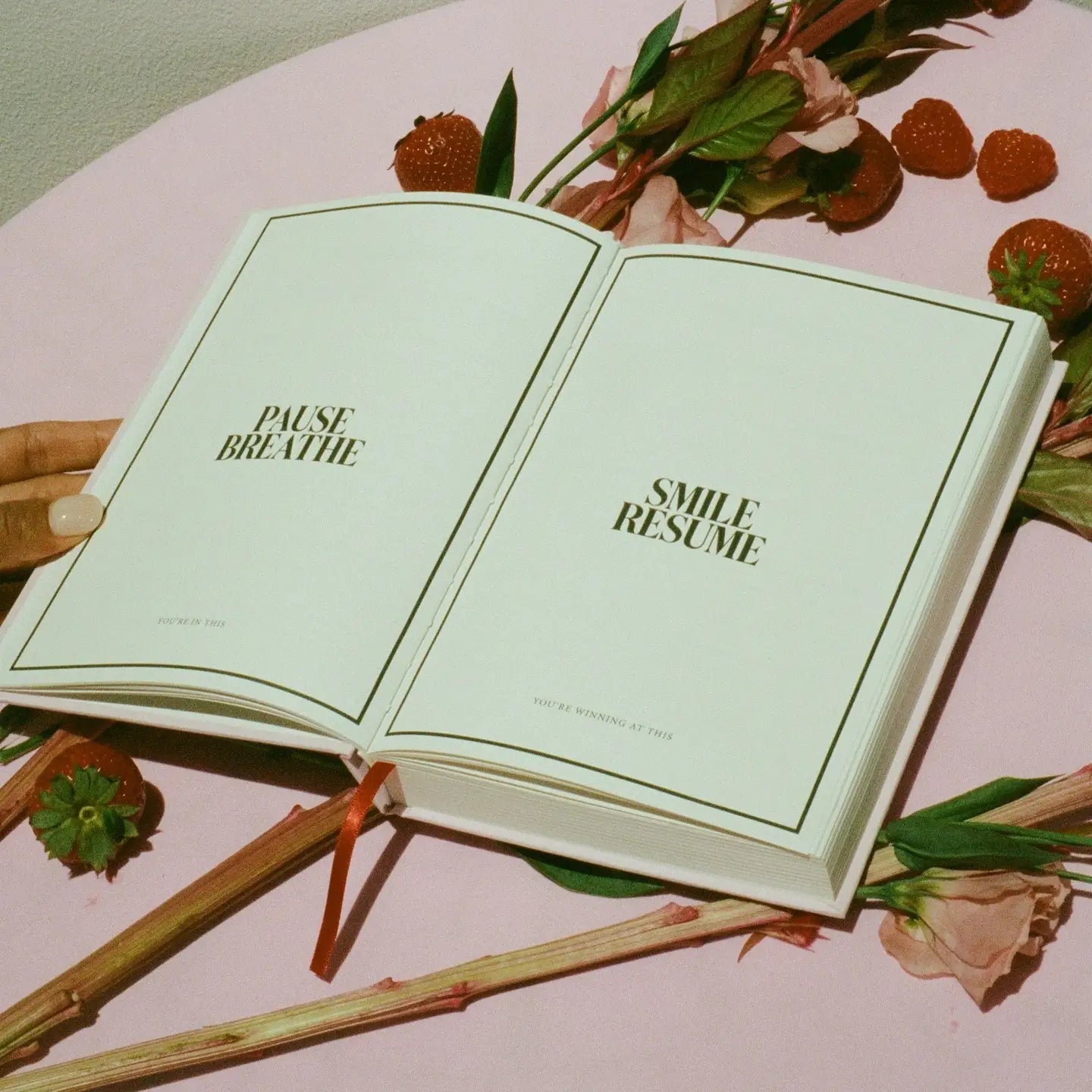 Pink Gratitude Journal