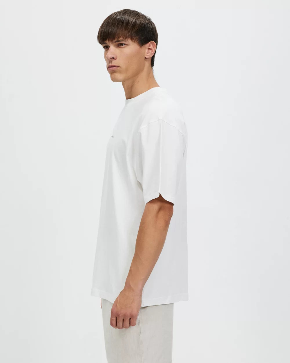 Mens Established Tee White