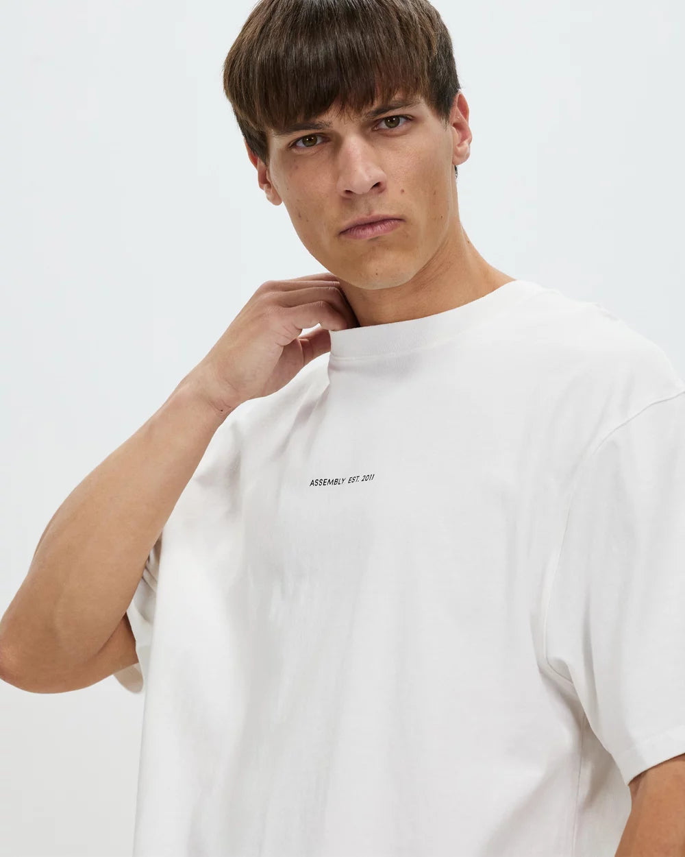 Mens Established Tee White