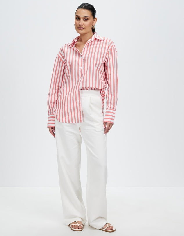 Poplin Shirt Popsical Stripe