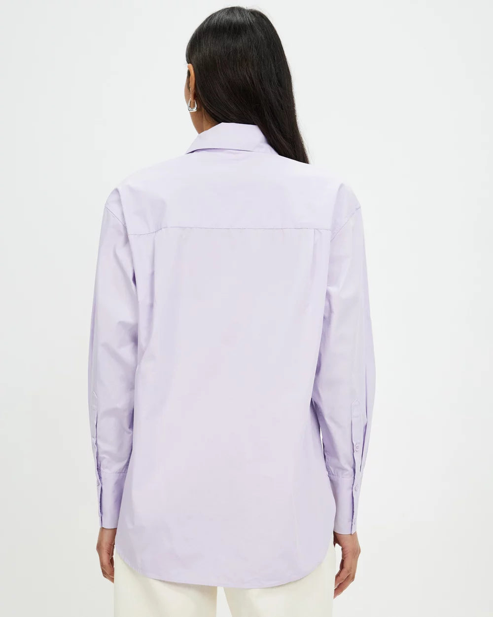 Poplin Shirt Jacaranda