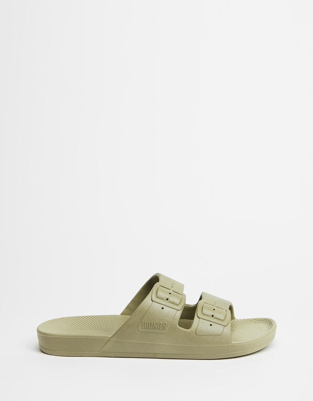 Freedom Moses Khaki Slides