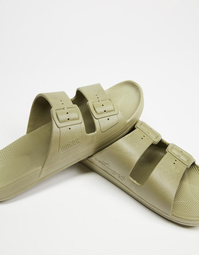 Freedom Moses Khaki Slides