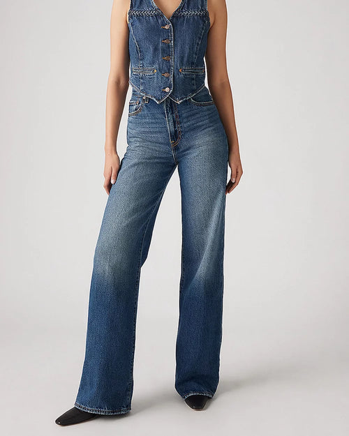 Ribcage Wide Leg Polar Perimiter